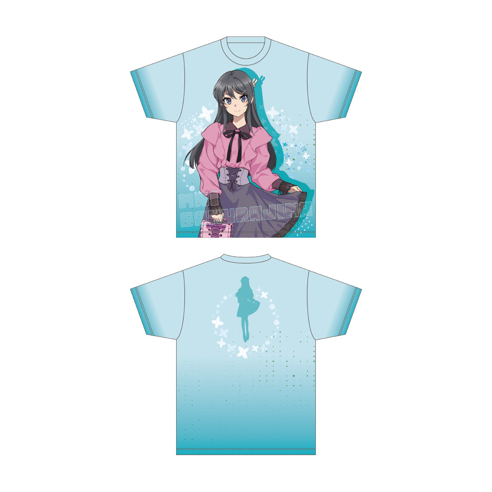 青春ブタ野郎】フルグラフィックTシャツ(桜島麻衣) – karel-shop