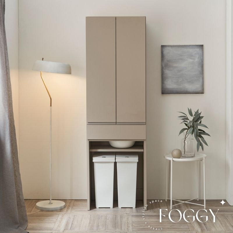 FOGGY】キッチンボード 60cm｜ダスト 食器棚 カップボード – 河口家具