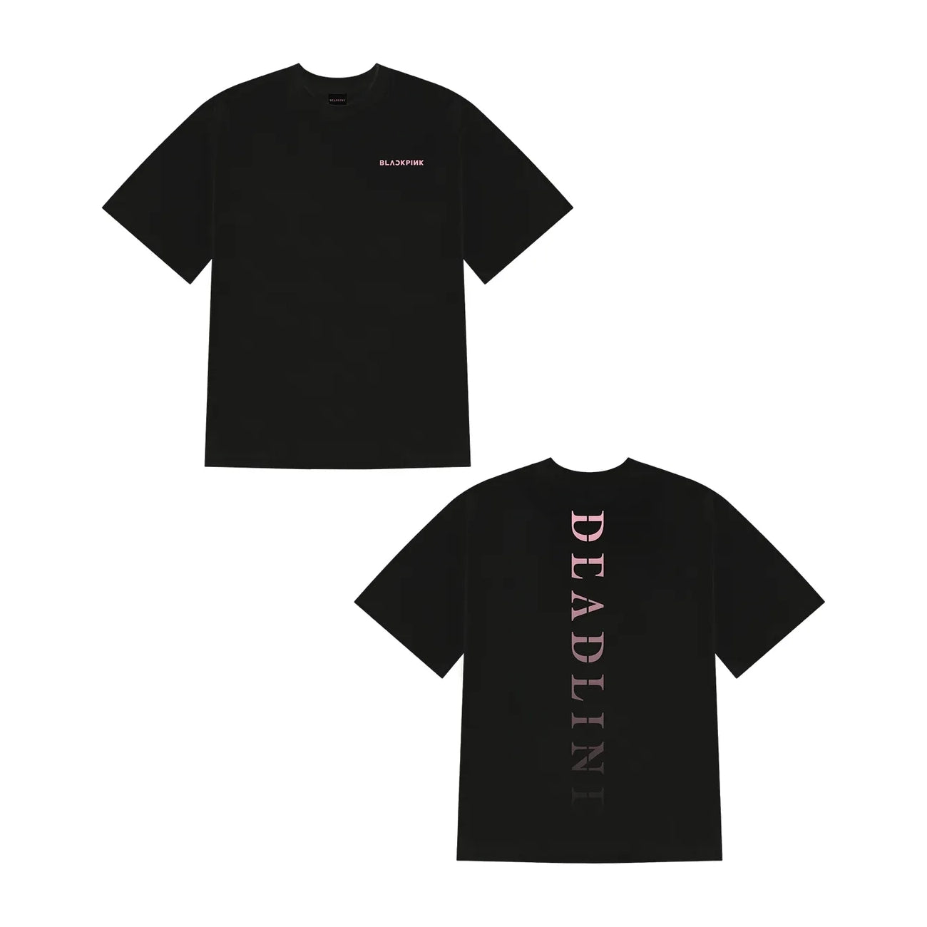 BLACKPINK [DEADLINE] Faded Logo T-Shirt – KPOP2U_Unnie