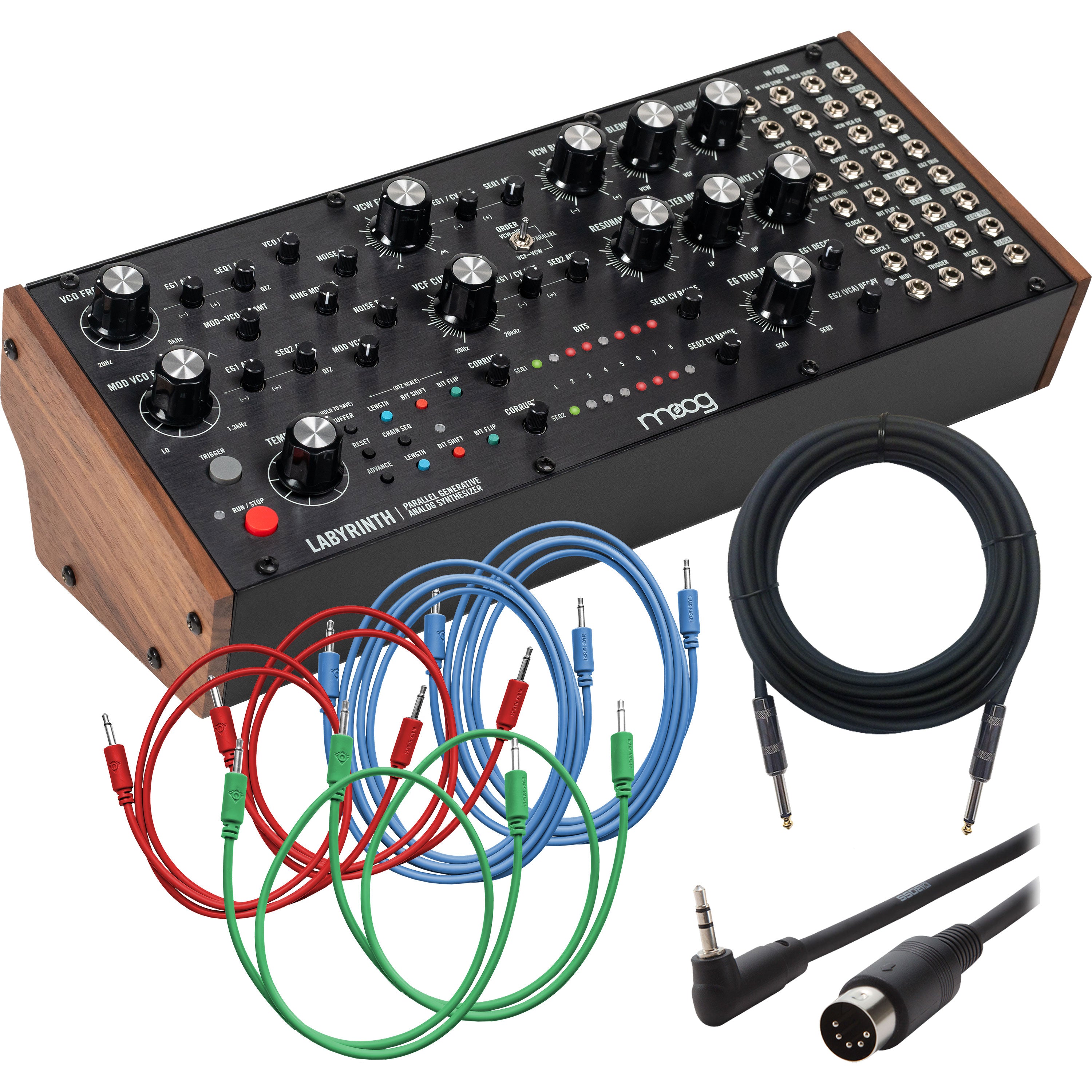 Moog Labyrinth Parallel Generative Analog Synthesizer CABLE KIT