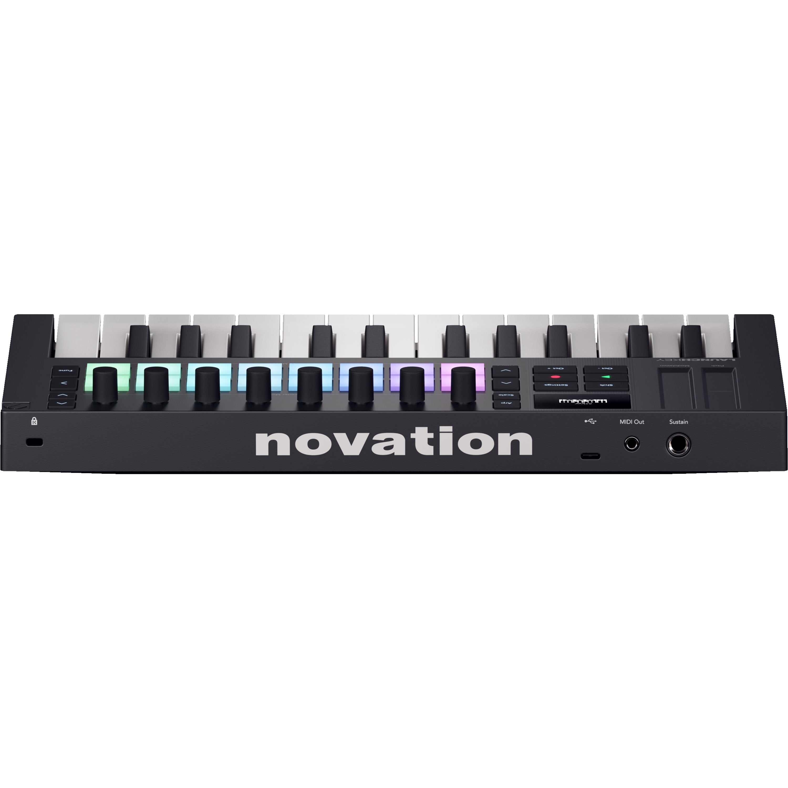 Novation Launchkey Mini 25 Mk4 Keyboard Controller PEDAL PAK