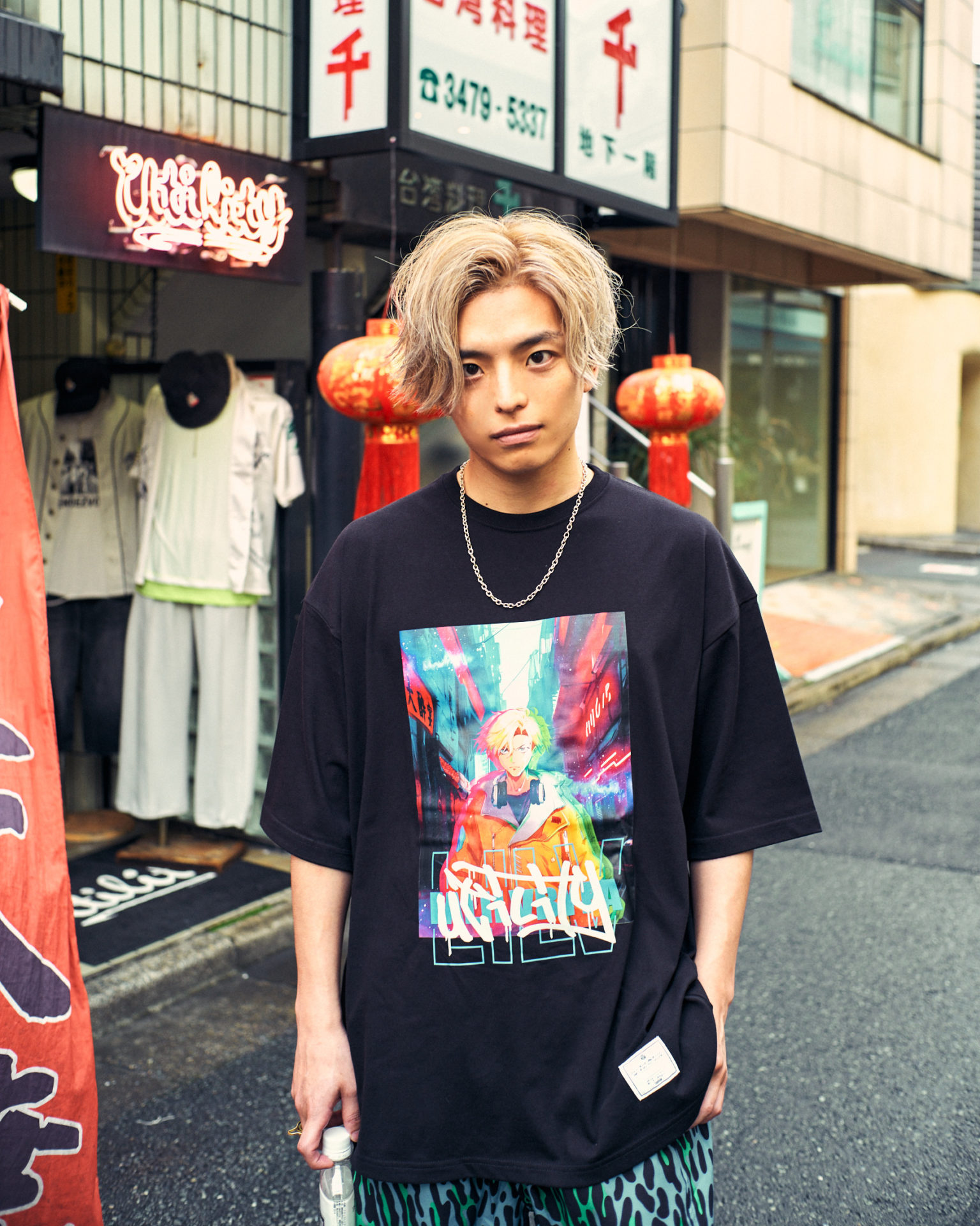UTILITY x FALILV by FaLiLV COLLABORATION BIG TEE | Fear, and