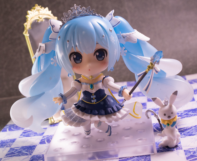 レビュー ねんどろいどNo.1000 雪ミク Snow Princess Ver.（2019