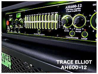 TRACE ELLIOT AH600-12ベースアンプをCスタジオに入れ替え導入しま