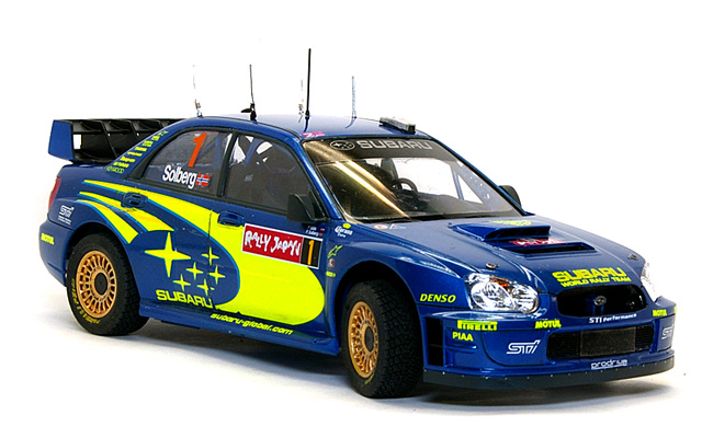 プラモ日記 » スバル・インプレッサWRC2004 ラリー・ジャパン その12