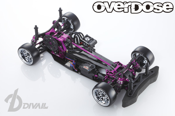 OVER DOSE Divall シャーシキット(パープル)