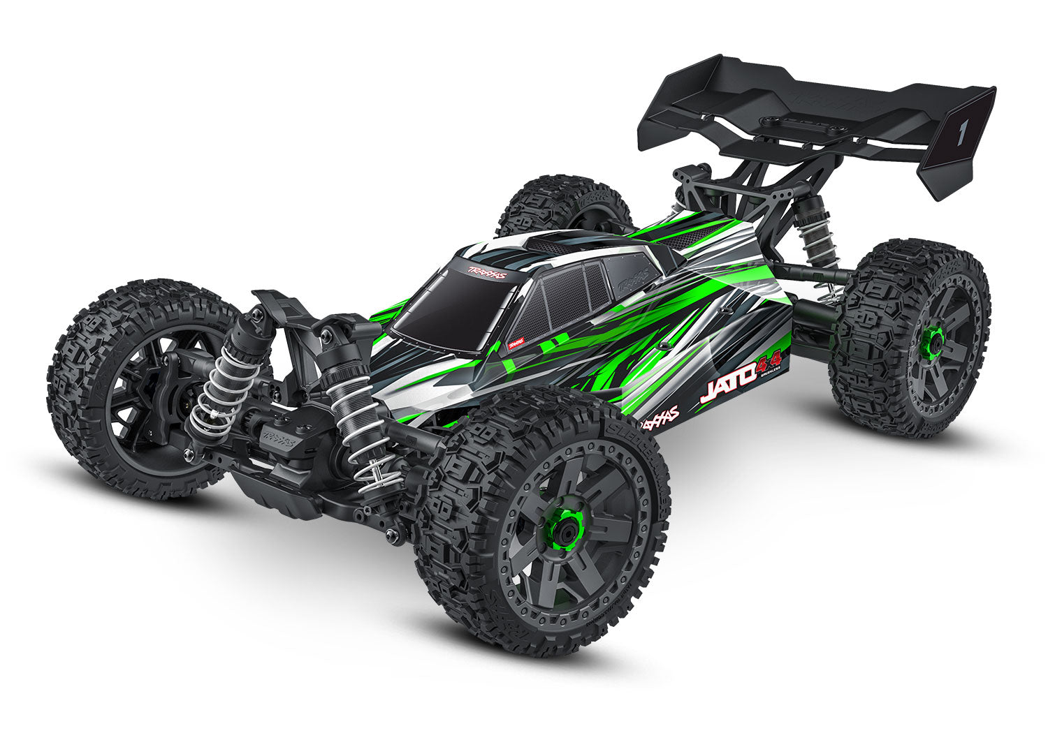トラクサス 1/8 JATO 4X4 ブラシレスモーター オフロード バギー 90154-4