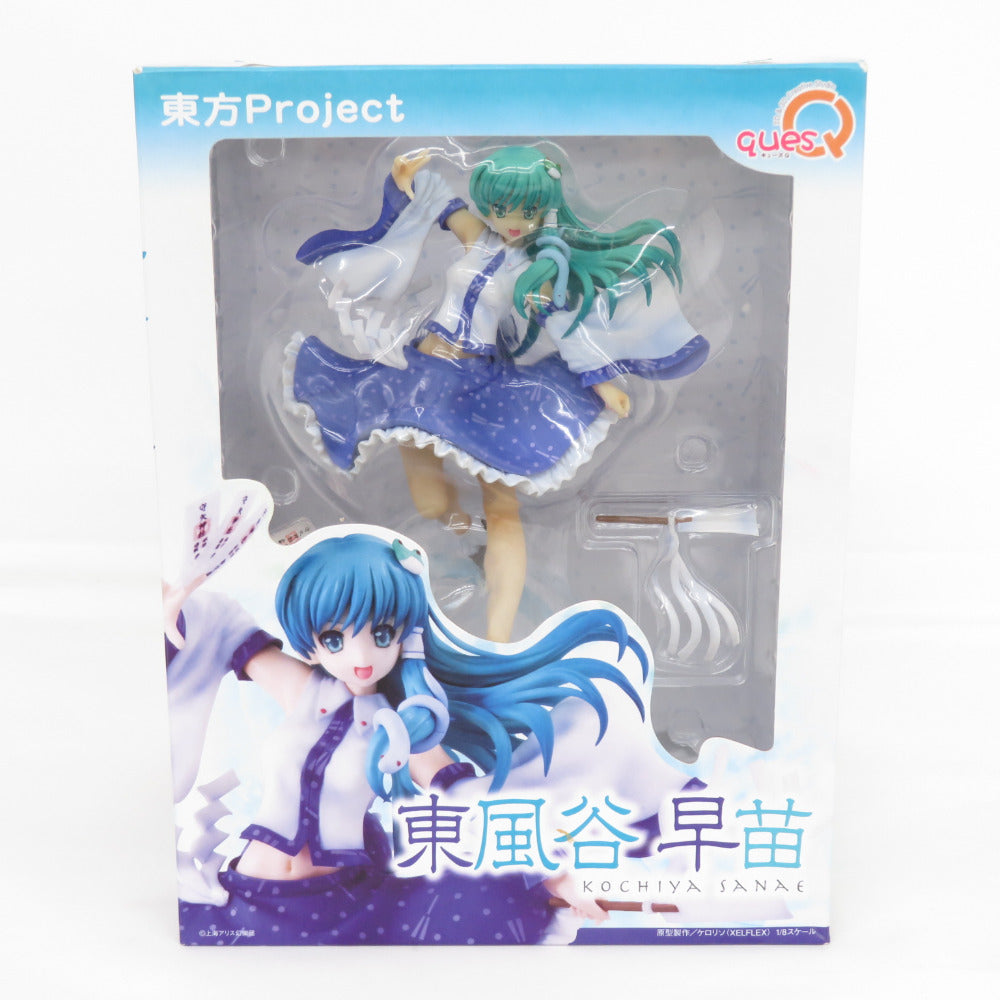 キューズQ 東風谷早苗 東方Project PVC塗装済み完成品 フィギュア