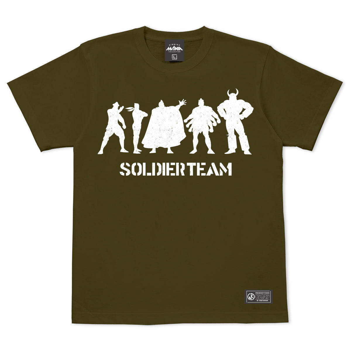 KMC STシルエット Tシャツ – キン肉マン公式オンラインストア KIN29.COM