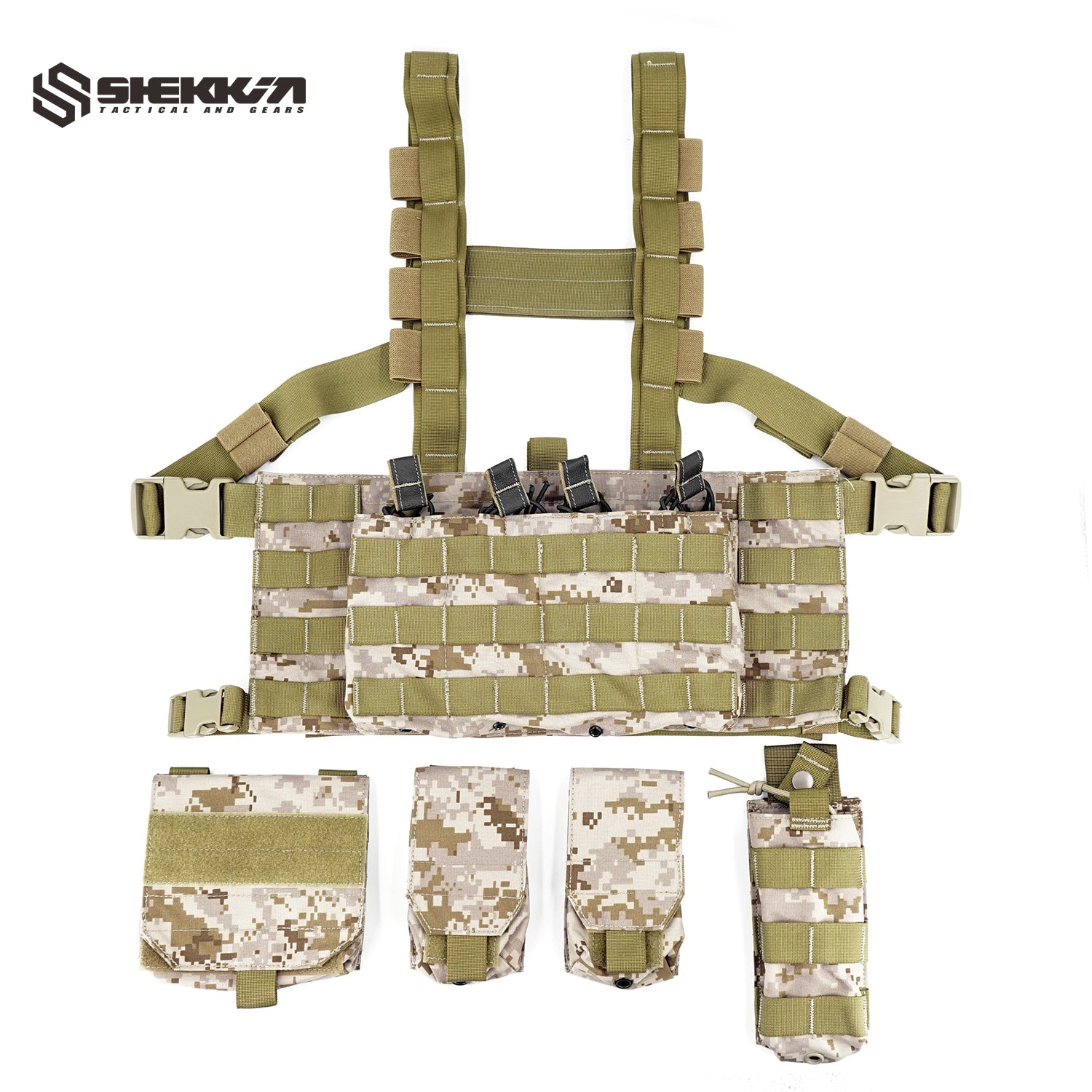 LBT style AOR1 2586A Chest Rig