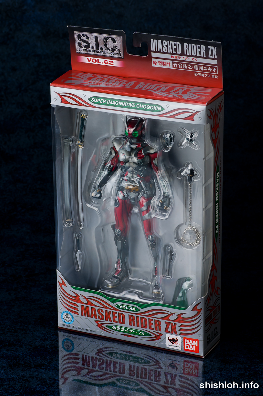 レビュー】 バンダイ S.I.C.VOL.62 仮面ライダーZX(ゼクロス) [仮面