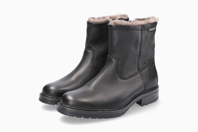 Mephisto Men's Leonardo slip on shearling lined waterproof winter