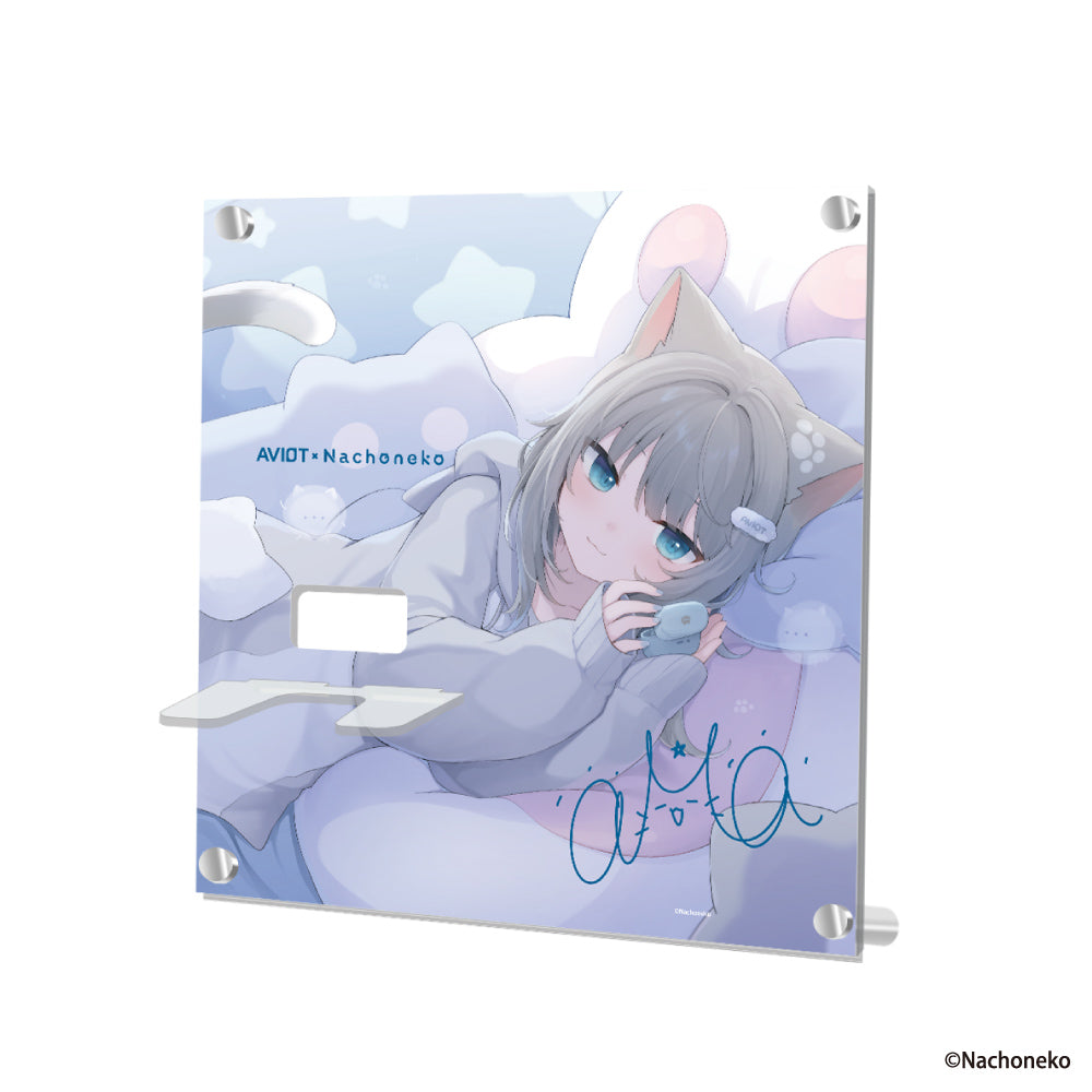 予約】 Nachoneko アクリルイヤホンスタンド