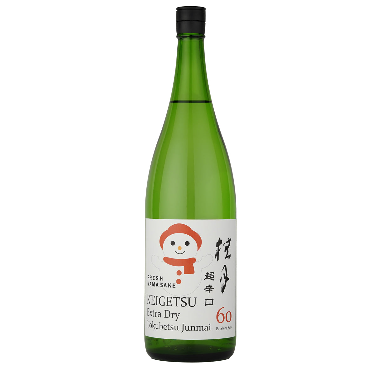 桂月 超辛口 特別純米酒 60 しぼりたて生酒 (1,800ml) – Keigetsu