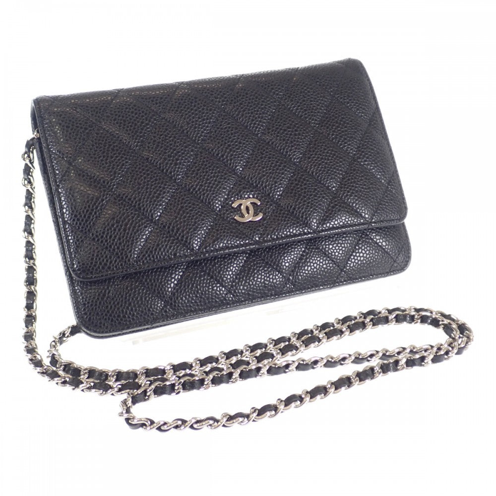シャネル CHANEL マトラッセ クラシック チェーンウォレット ココ