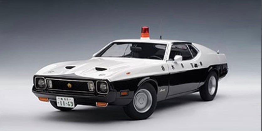 AUTOart 1:18 Ford Mustang Mach I Japan POlice Tochigi – DiecastTalk