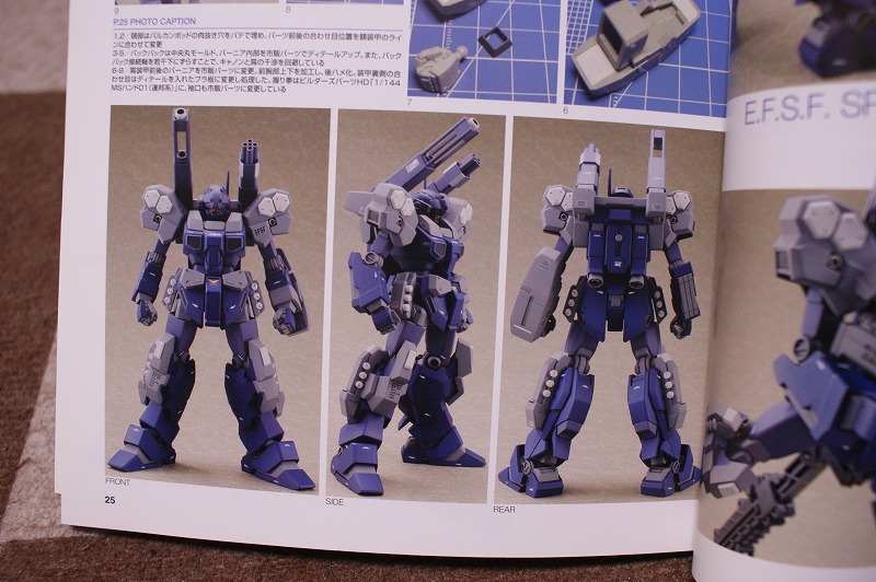 MG RGM－96X ジェスタ・キャノン（ワッツ機の完成品
