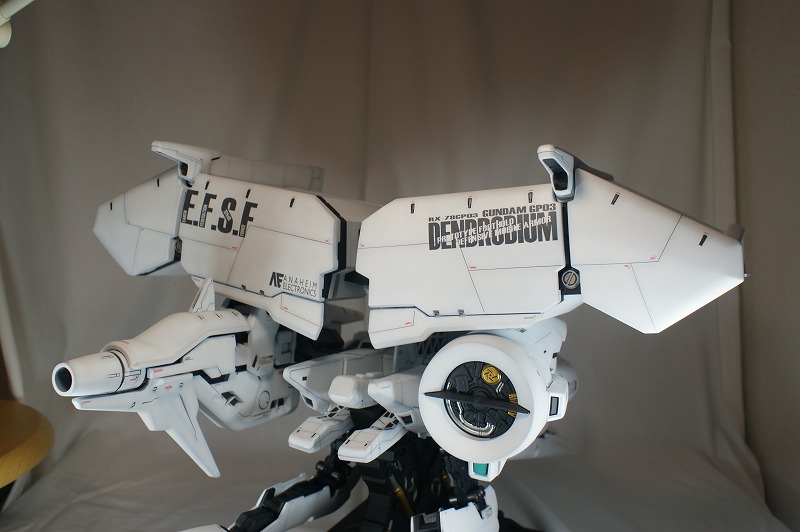 HGUCガンダムGP-03デンドロビウムEVOLVE Verの完成品