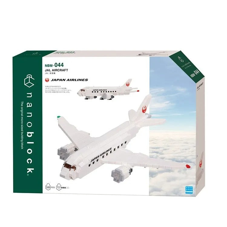 JALUX JALオリジナル 旅客機ナノブロック 日本航空 [BJK21001]