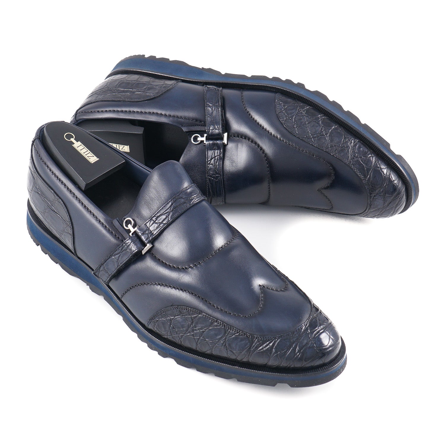 Zilli Crocodile and Calf Monk Strap Loafer – Top Shelf Apparel