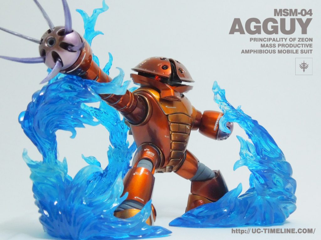 HGUC アッガイ完成報告。 – UC-TIMELINE. ガンプラ好きだけど難しい