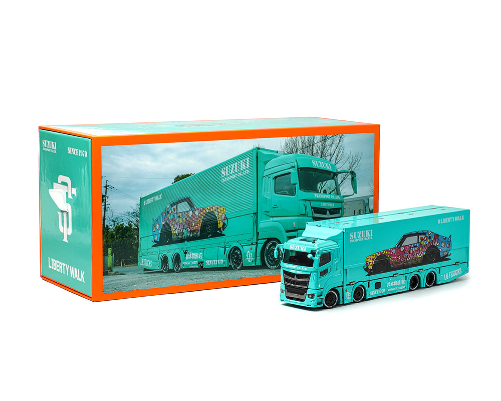 COMING SOON) GCD 1/64 Liberty Walk LB-Trucks Mitsubishi Fuso Super