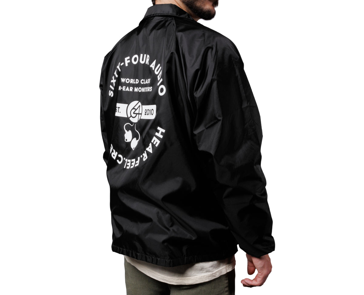 Black Windbreaker – 64 Audio