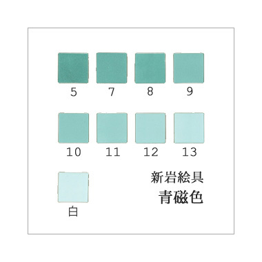 青磁色（日本画用・新岩絵具）｜岩絵具販売・通販【丹青堂】 商品詳細