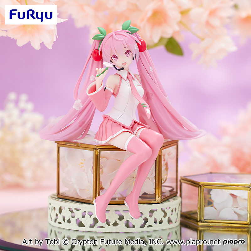 初音ミク ぬーどるストッパーフィギュアー桜ミク2024ー｜タイトーの2月