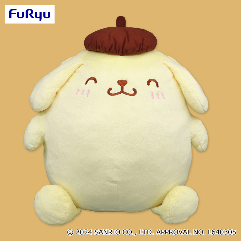 ポムポムプリン 超超BIG DXぬいぐるみ～にっこり～｜タイトーの3月の