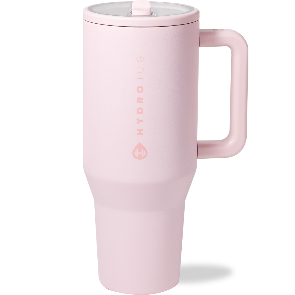 HydroJug Traveler 40oz – Pink Sand Insulated Tumbler