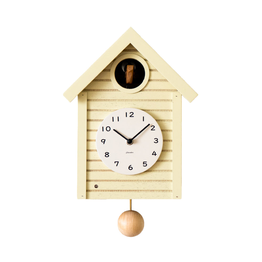 CHAMBRE Cuckoo CLOCK YELLOW CH-059YE シャンブル 時計 振り子時計