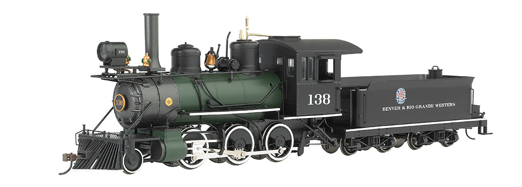Bachmann Spectrum 29301 On30 Denver and Rio Grand Western 2-6-0