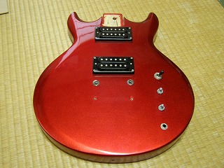 Ibanez GAX50エレキギターを水性ステインで再塗装