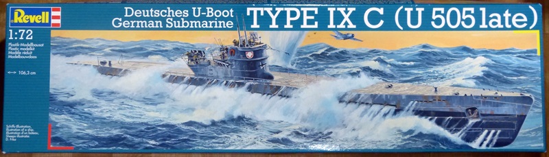 レベル 1/72 Uボート IX C型建造記 その1 | 雲山の雑記帖