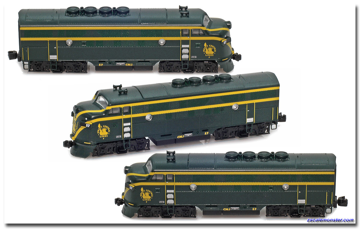 AZL EMD F3 Zscale Monster Trains