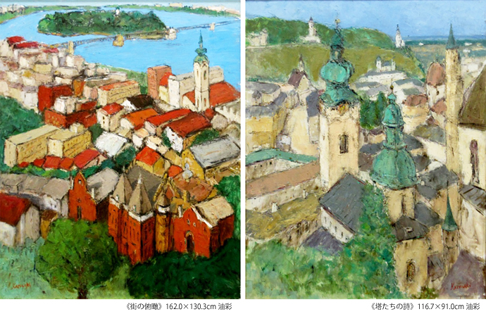 応用物理学の研究者が描くヨーロッパ―「佐藤勝昭展2016」が東京で開催