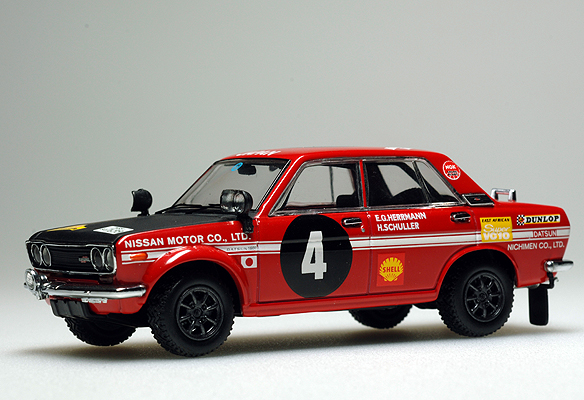 1970年サファリラリー優勝車BLUEBIRD510 | BKweb