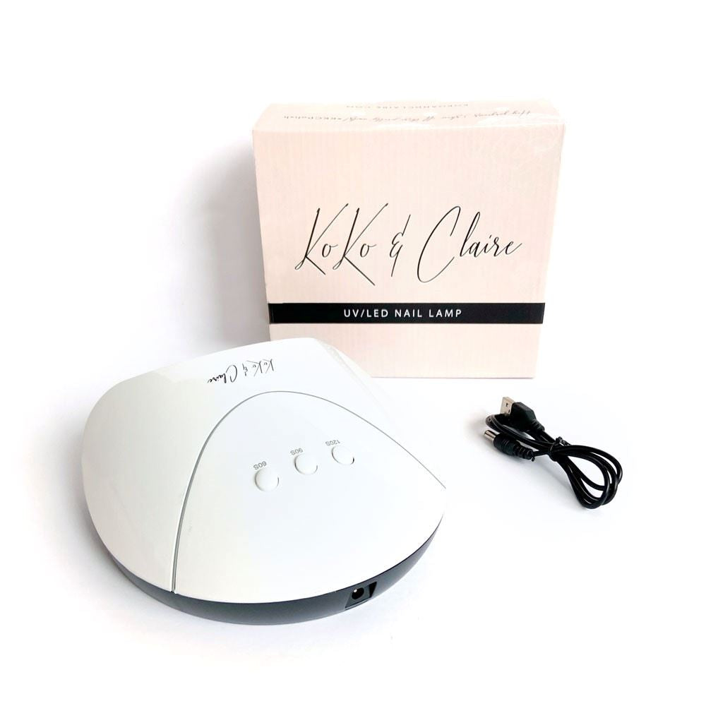 Koko & Claire DIY UV/LED Full Hand Lamp – Clear Jelly Stamper