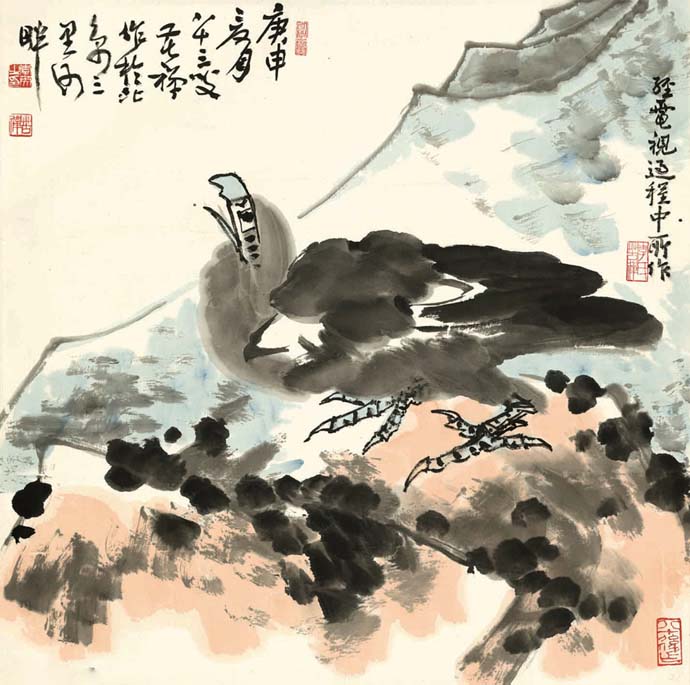 李苦禅作品欣赏【50幅高清大图】-名人字画网