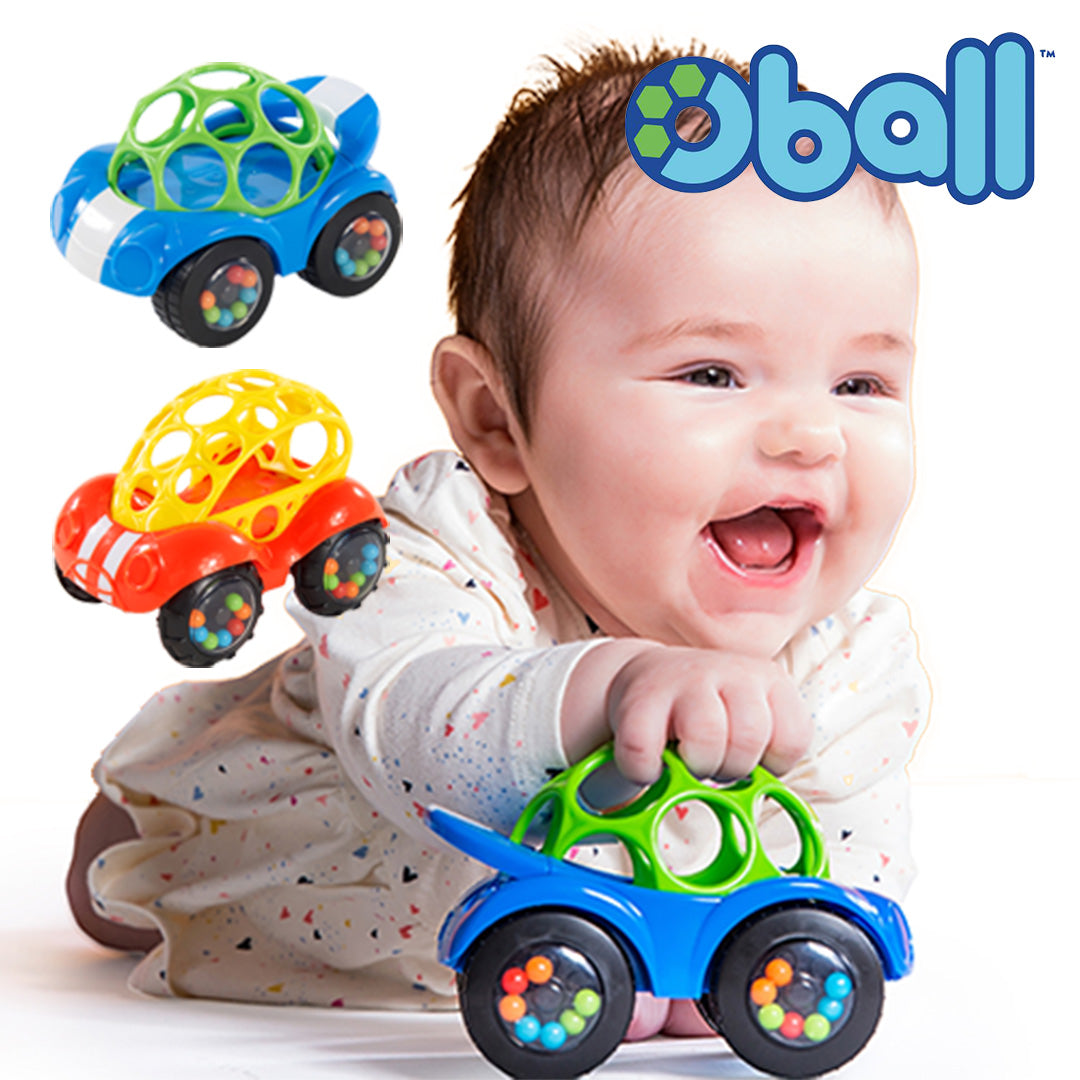 新生児からの知育おもちゃ 車バギーラトル&ロール – ダディッコ ( dad