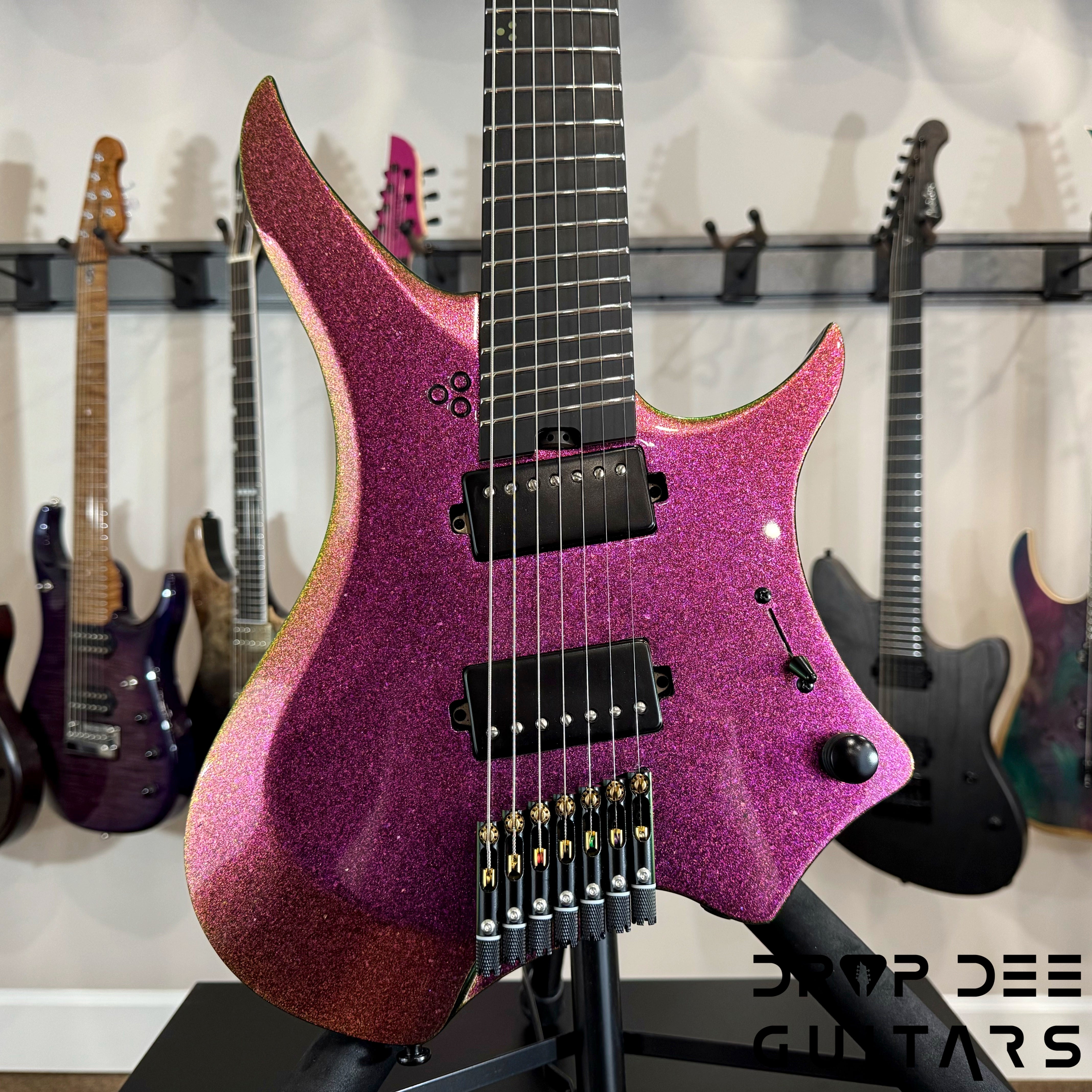 GOC E Class Ilumina Headless Multiscale 7-String Electric Guitar w
