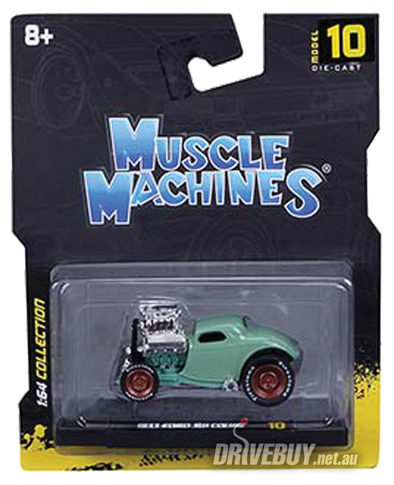 MUSCLE MACHINES 1933 FORD 3W COUPE 1/64| DriveBuy