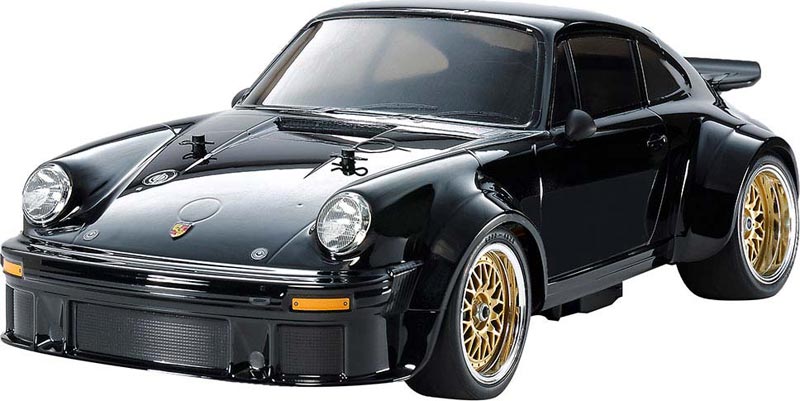 TAM47362 - 1/10 Porsche Turbo RSR Type 934 TA02SW Black Edition By