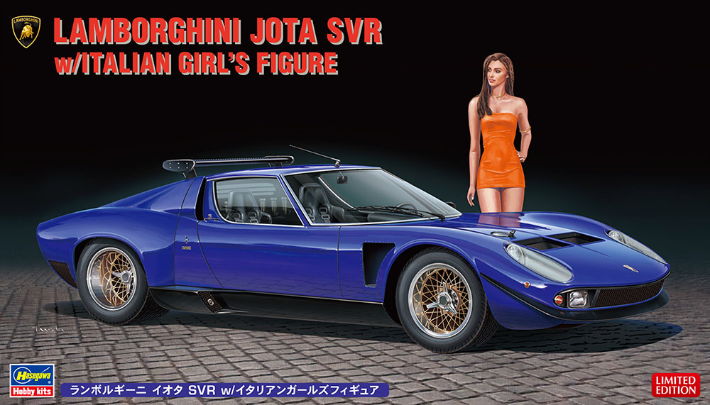 ランボルギーニ イオタ SVR w/イタリアンガールズフィギュア | 株式