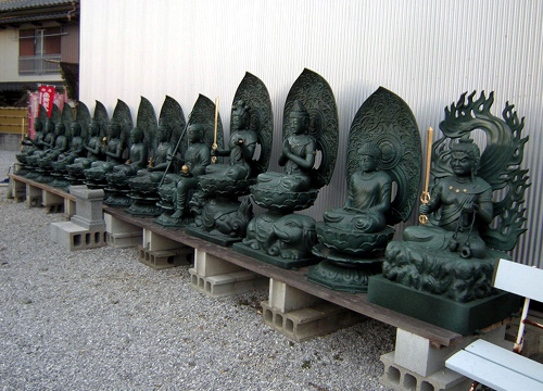株式会社 平安美術 = 唐金（青銅）仏像 =