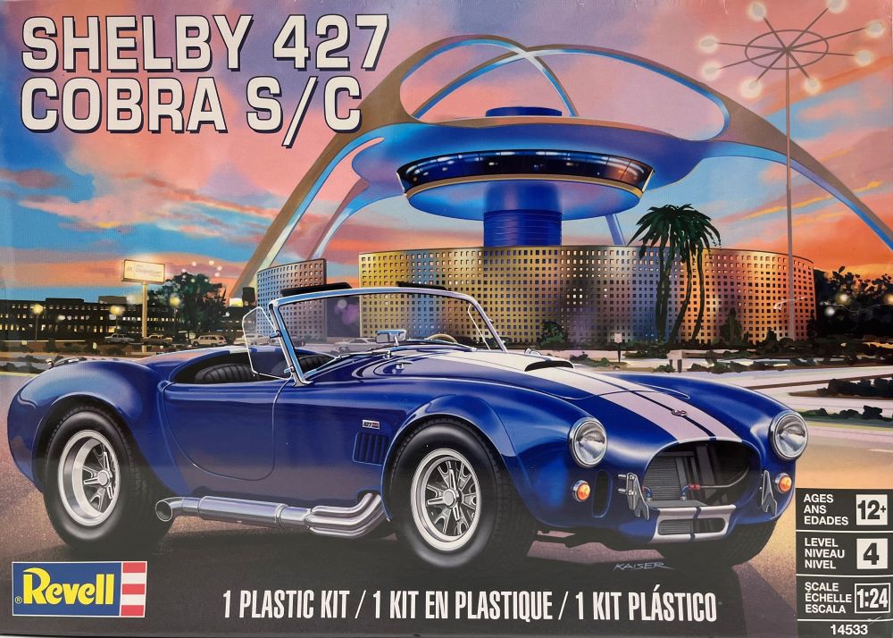 1/24 Revell Shelby Cobra 427 S/C #4533 *NEW* – HobbyNut Models