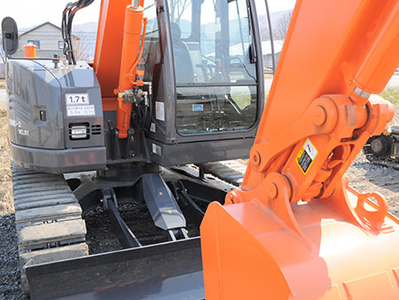 建設機械リース バックホー ZX75US-3