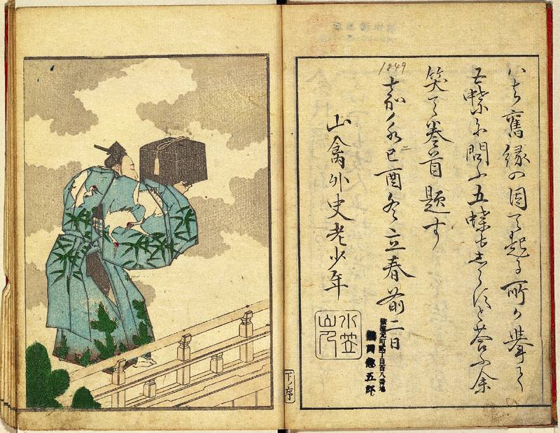 葛飾北斎 北斎画譜 下編