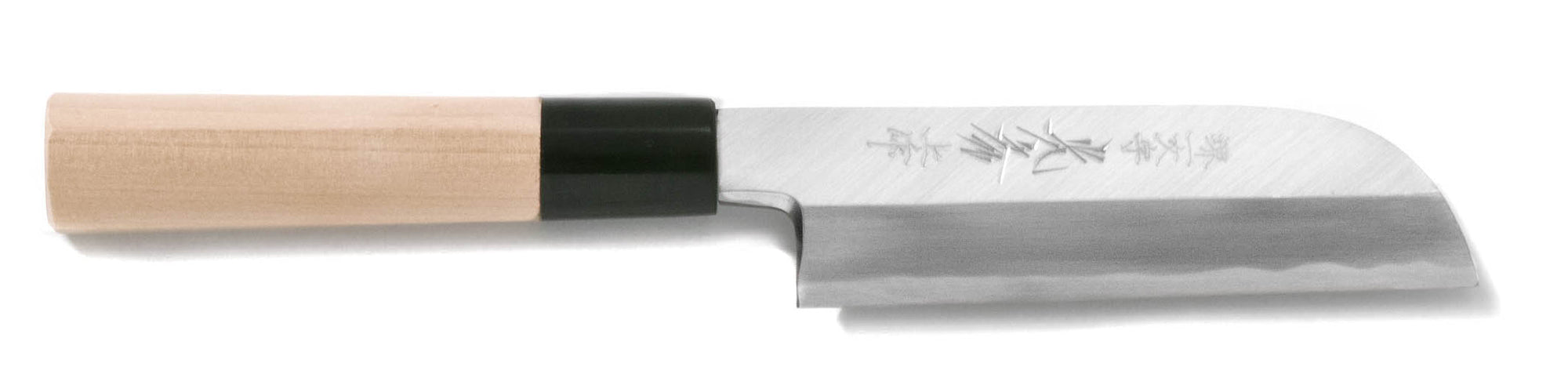 堺一文字光秀 白鋼 むきもの包丁105mm